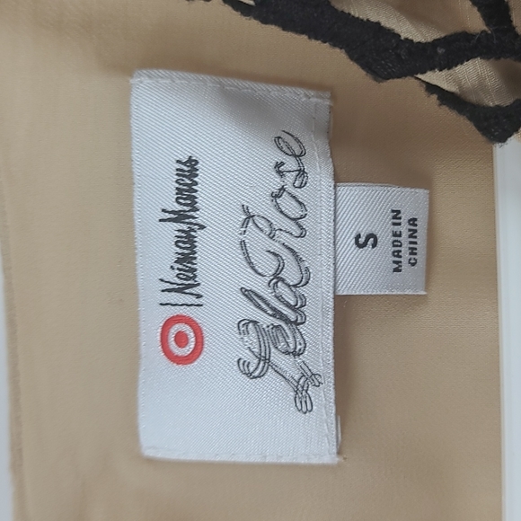 Lela rose in collaboration with target and Neiman Marcus tan tank with crochet - Picture 3 of 4